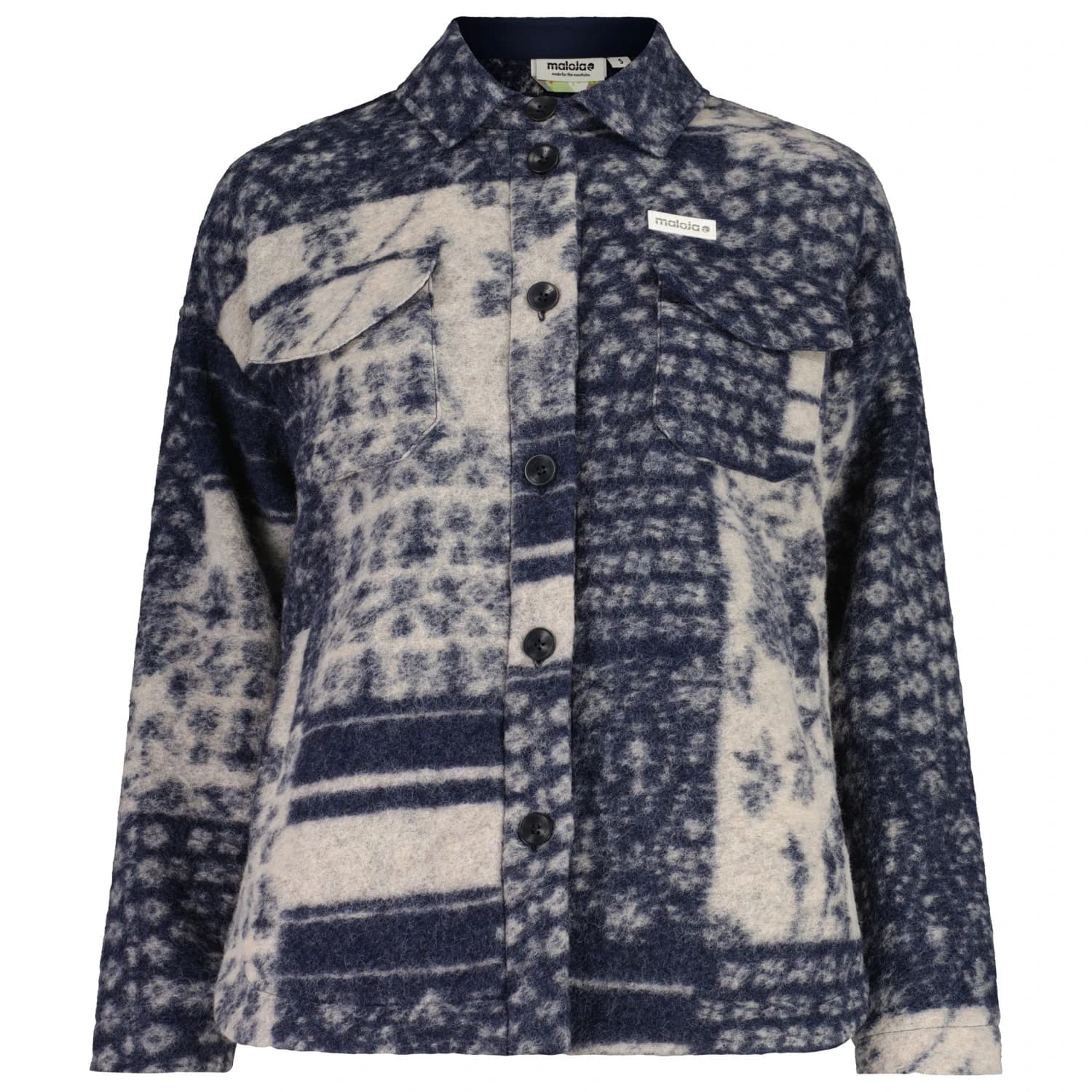 Дамско вълнено яке Maloja Women's MoliniM. Fleece jacket - Night Sky Anniversary Mix