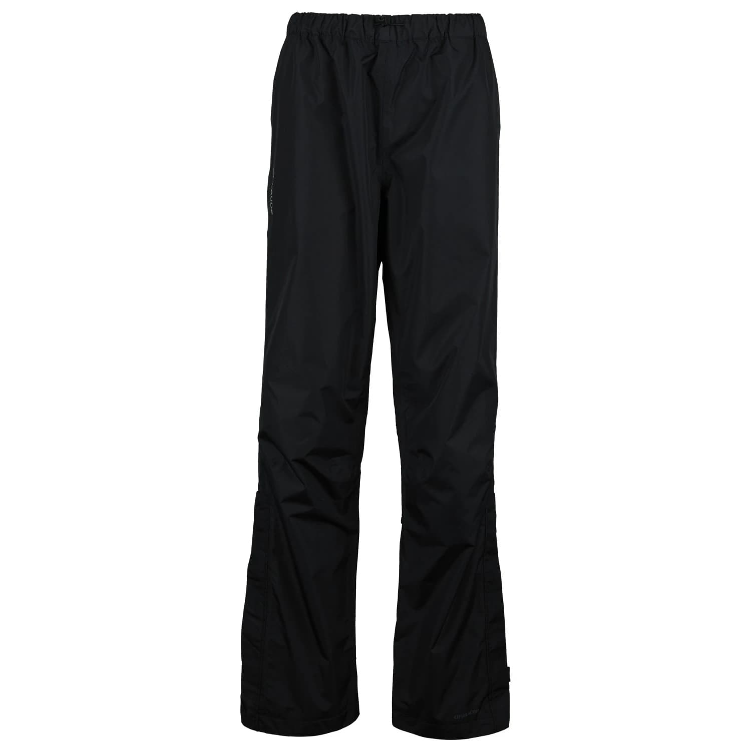 Дамски водоустойчив панталон за колоездене Vaude Women's Fluid Pants Waterproof trousers - Black