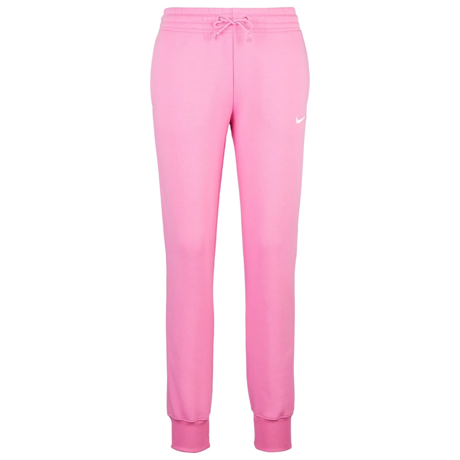 Дамски анцунг долнище Nike Women's Phoenix Fleece Mid-Rise Pant Tracksuit trousers - Playful Pink / Sail