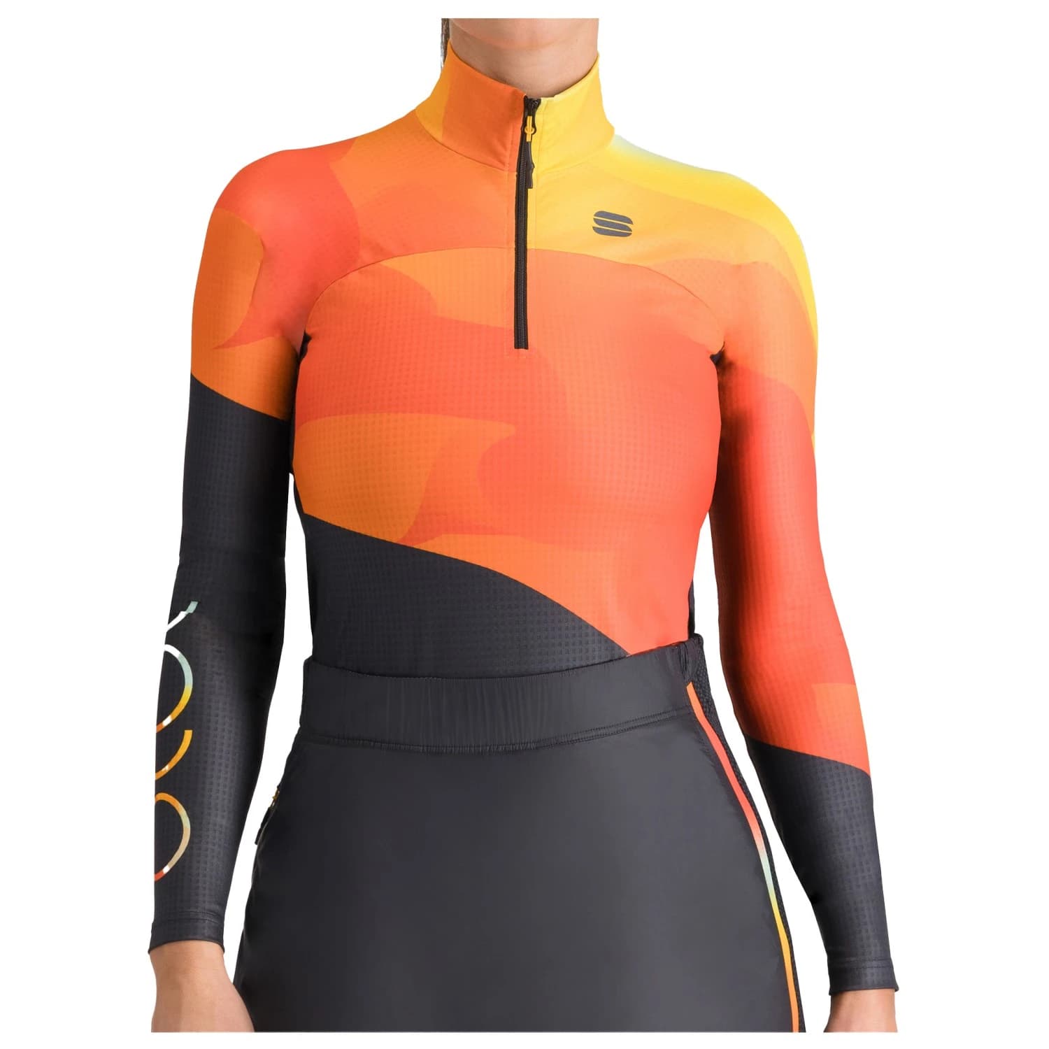 Дамска синтетична пола Sportful Women's Doro Skirt Synthetic skirt - Black