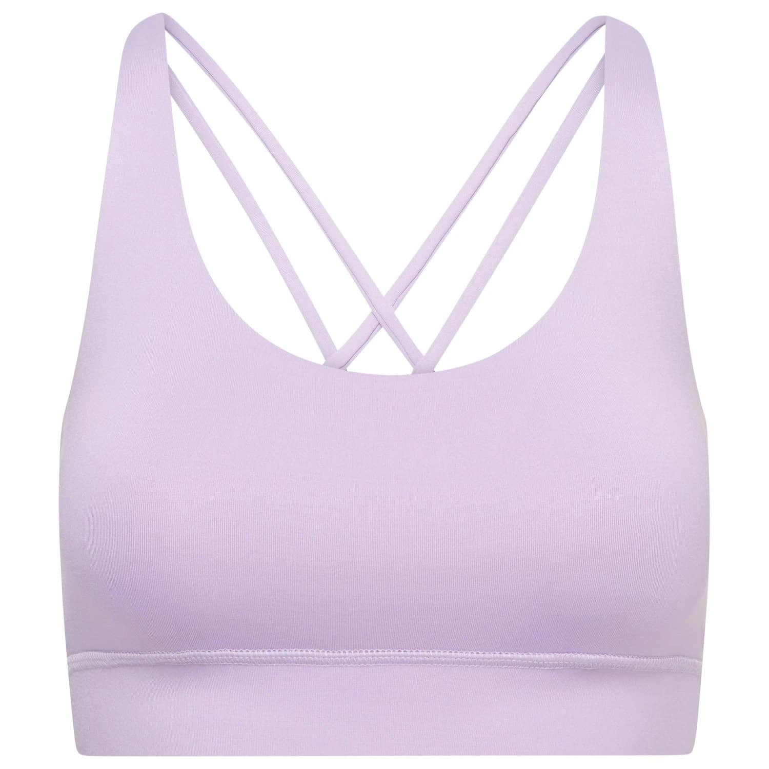 Дамски спортен сутиен Hey honey Women's Criss-Cross Bra Sports bra - Lilac Breeze
