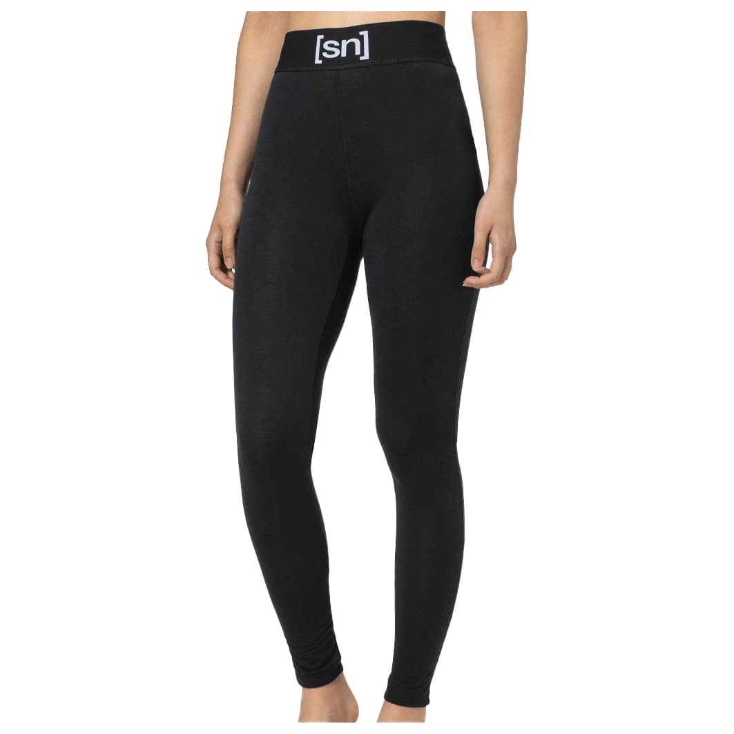Дамски лонг Джон super.natural Women's Tundra 175 Tight Long john - Jet Black