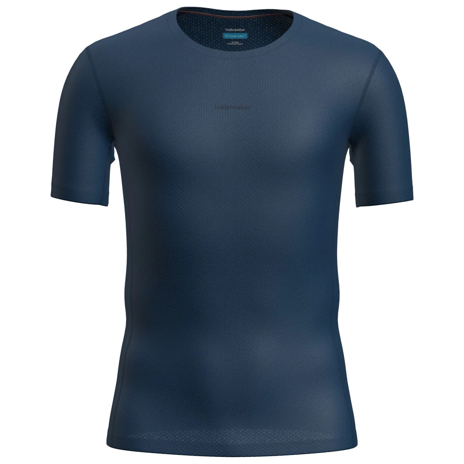 Дамски долна фланелка с къс ръкав Icebreaker Women's Mer 75 Cool-Lite Featherlight SS Crewe T-shirt - Atlantis