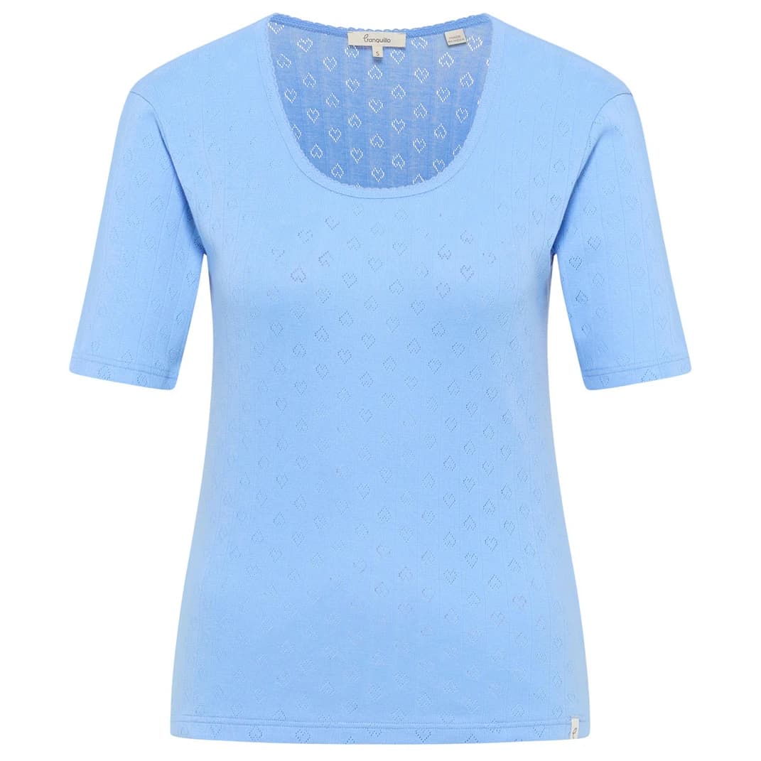 Дамско ежедневно термо бельо Tranquillo Women's Jerseyshirt Camilaa Everyday base layer - Vista Blue