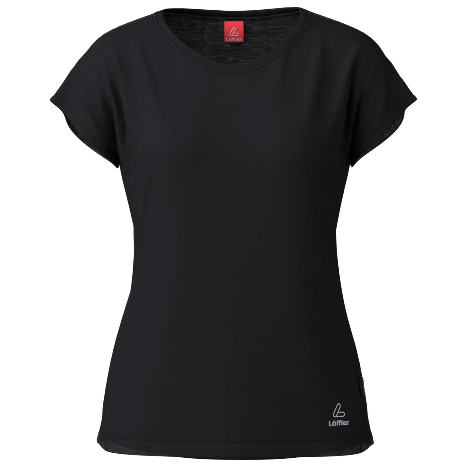 Дамско мериносово термобельо Löffler Women's Loose Shirt Merino Merino base layer - Black