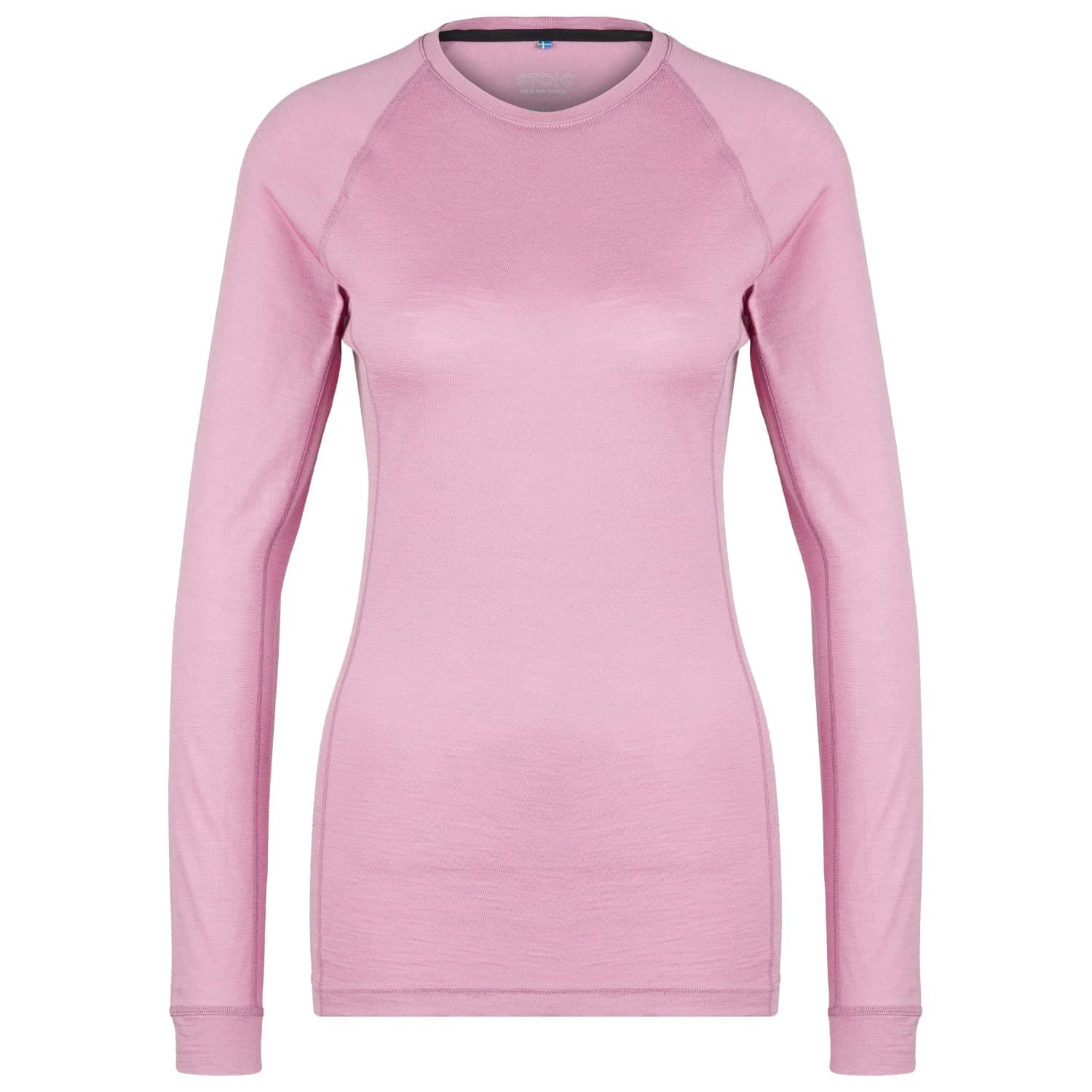 Дамско мериносово термобельо Stoic Women's Merino180 BengtSt. L/S Merino base layer - Dark Orchid
