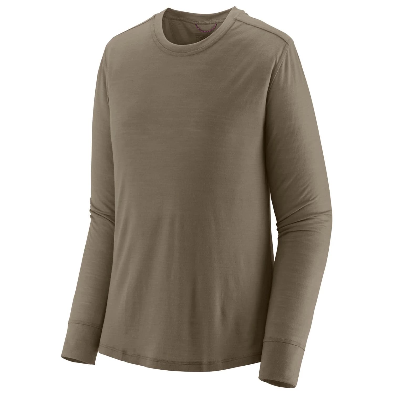 Дамско мериносово термобельо Patagonia Women's L/S Cap Cool Merino Shirt Merino shirt - Wing Grey