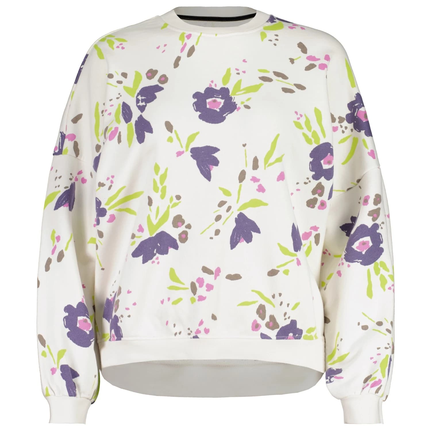 Дамски пуловер Maloja Women's LauenaM. Jumper - Shaded White Brushflower