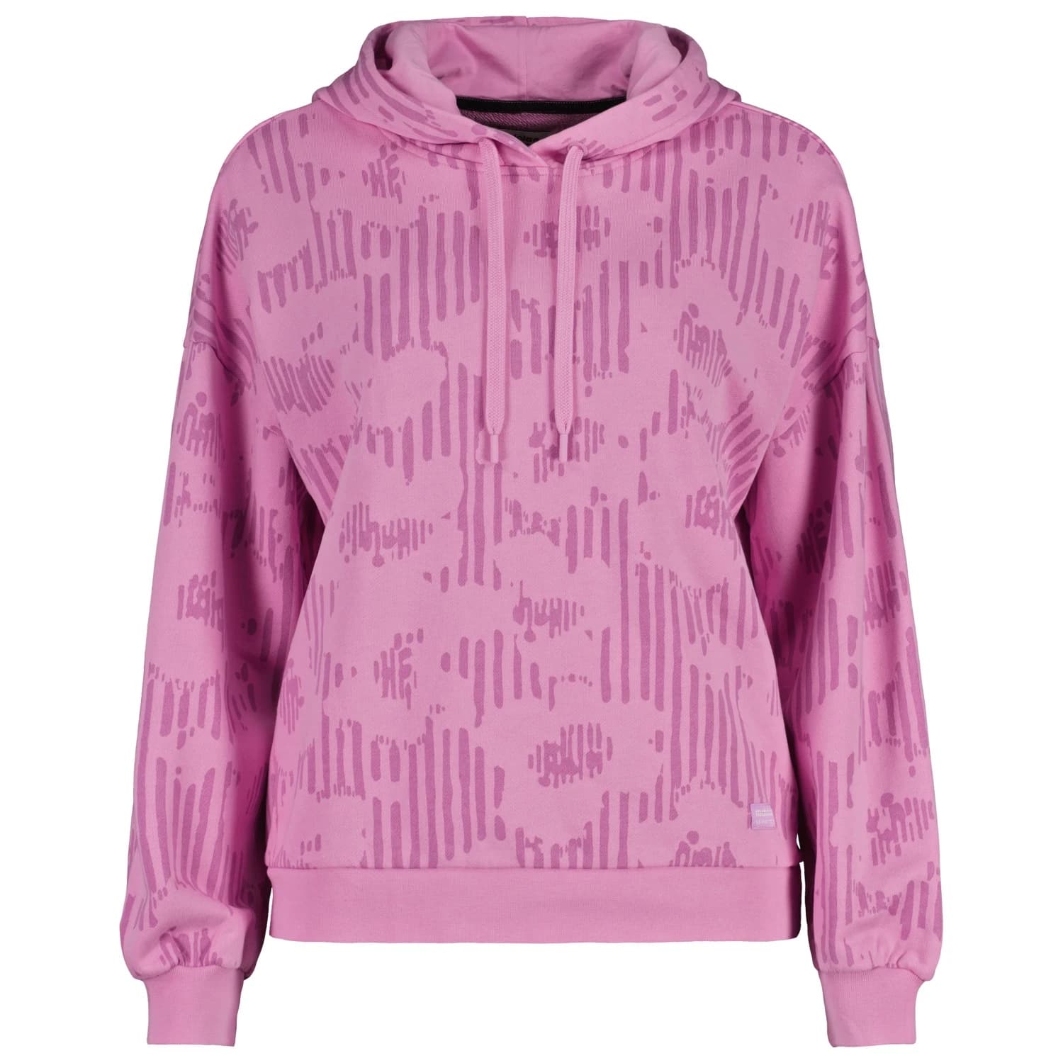 Дамски суичър Maloja Women's SaanersM. Hoodie - Winter Magnolia Stripeflower