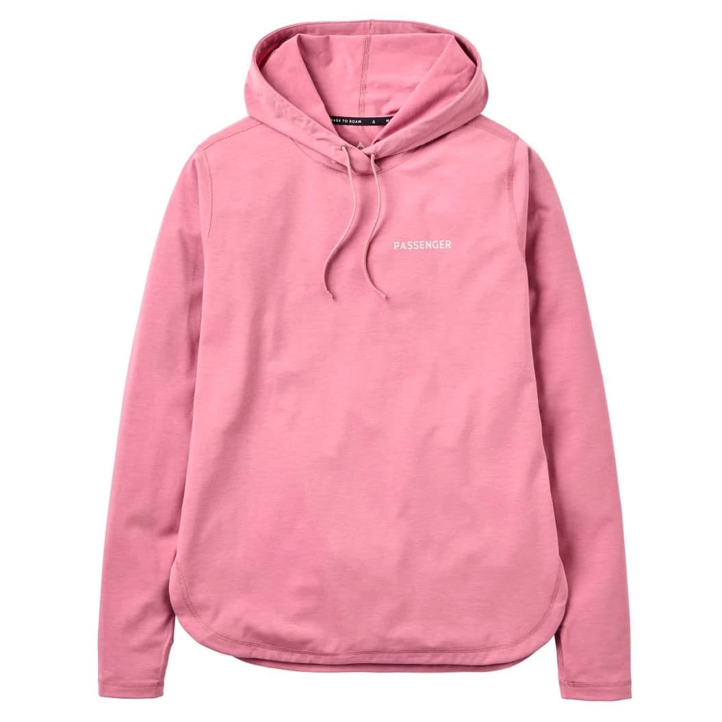 Дамски суичър Passenger Women's Roamscreen Upf50 Hoodie - Pink Haze