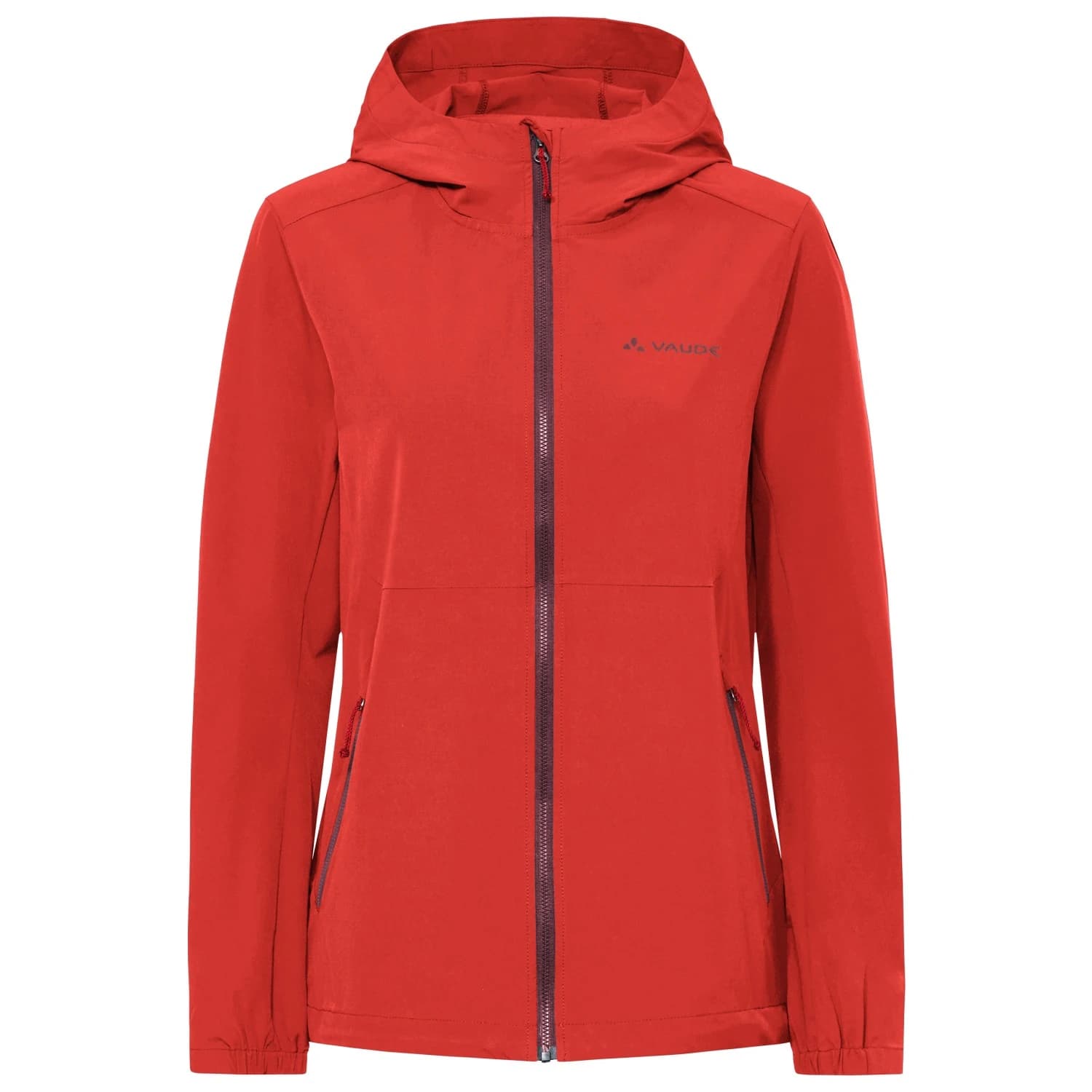 Дамско ветрозащитно яке Vaude Women's Elope Wind Jacket Windproof jacket - Lava