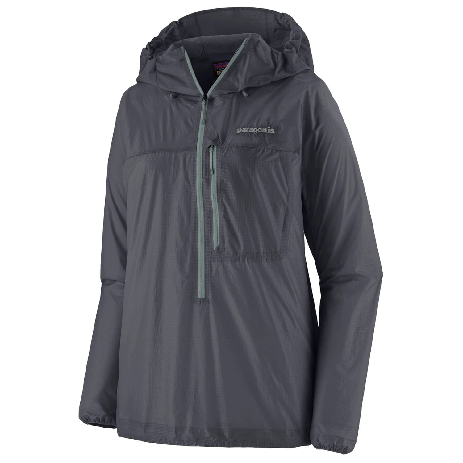 Дамско ветрозащитно яке Patagonia Women's Houdini Rock Jacket Windproof jacket - Smolder Blue
