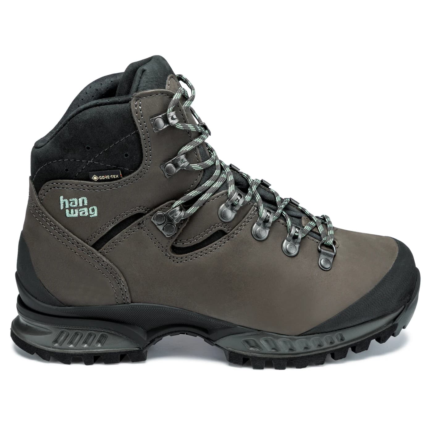 Дамски туристически обувки Hanwag Tatra II Lady GTX Walking boots - Asphalt / Mint