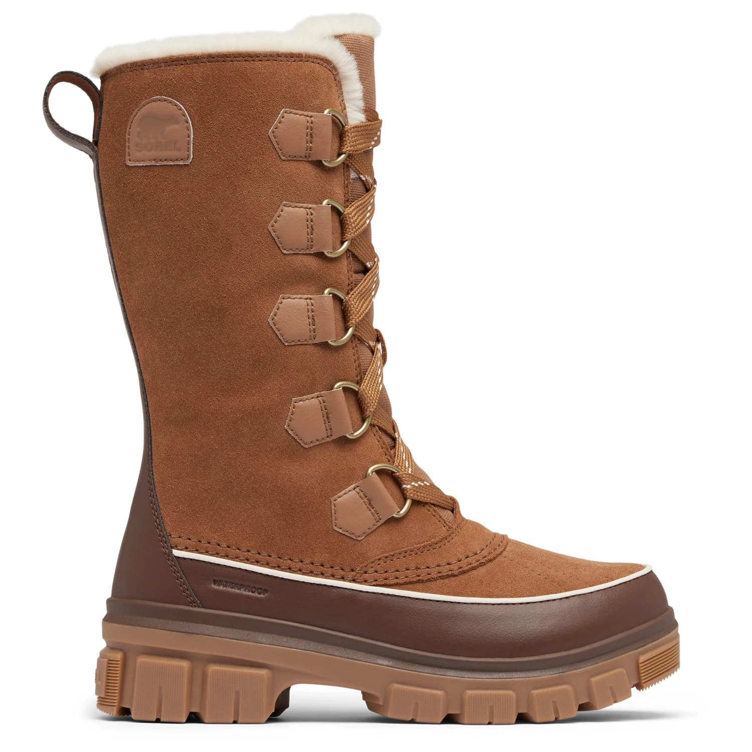 Дамски зимни ботуши Sorel Women's Torino V Tall Waterproof Winter boots - Velvet Tan / Tobacco