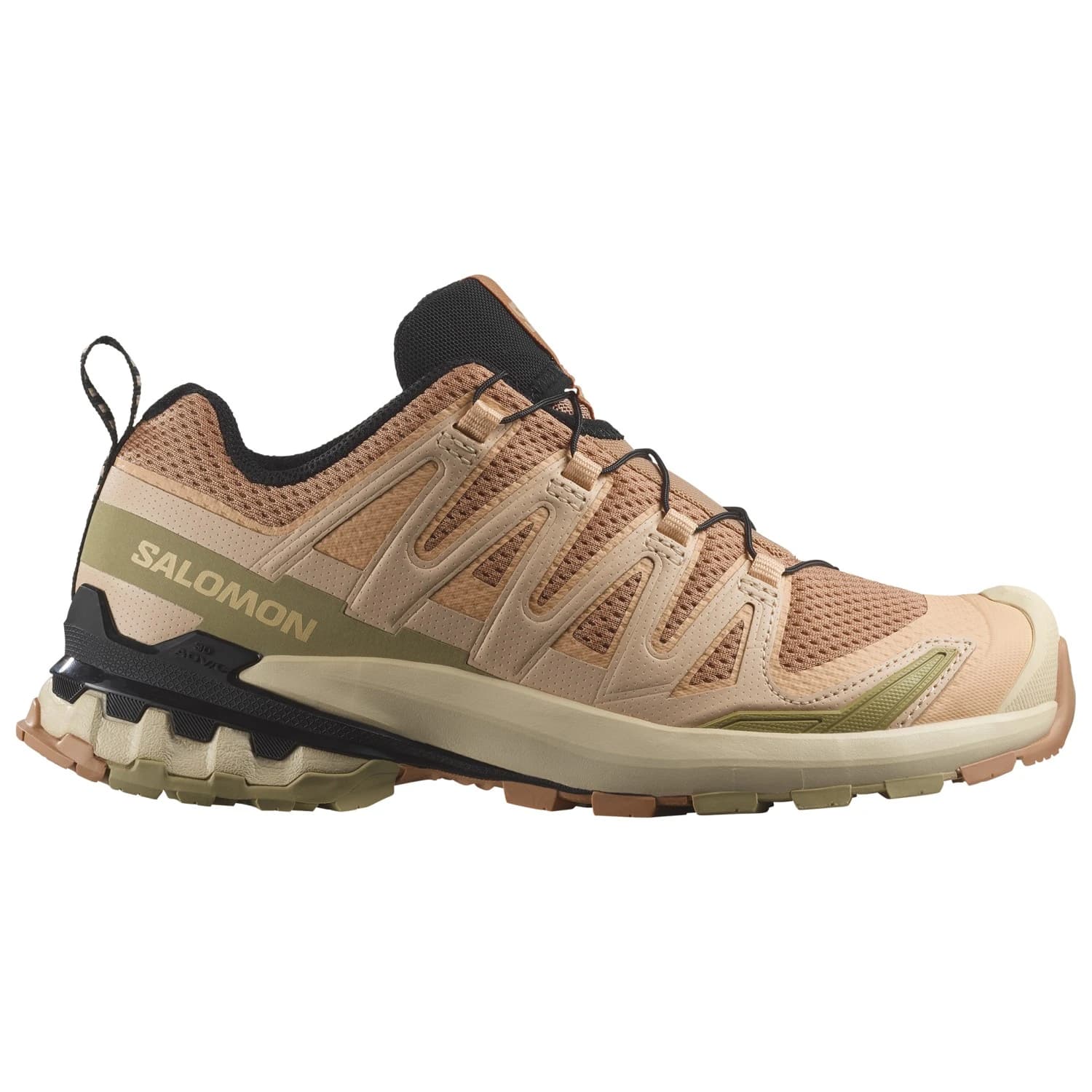 Дамски мултиспорт обувки Salomon Women's XA Pro 3D V9 Multisport shoes - Cork / Peach Fuzz / Sponge