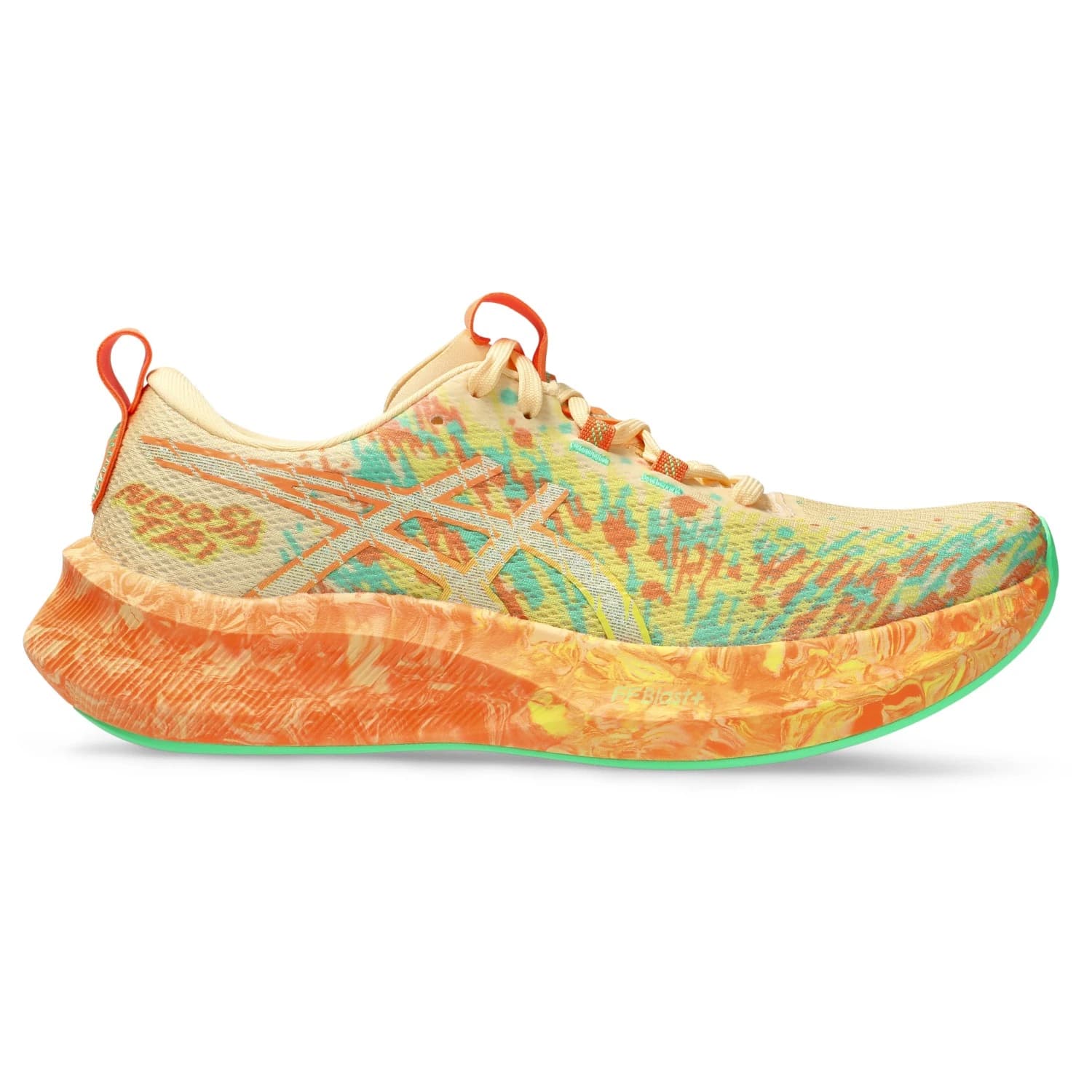 Дамски обувки за бягане Asics Women's Noosa Tri 16 Running shoes - Light Orange / Lemon Spark