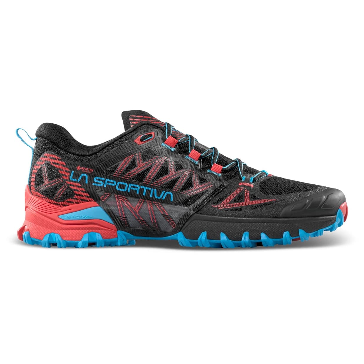 Дамски обувки за трейл La Sportiva Women's Bushido III GTX Trail running shoes - Black / Hibiscus