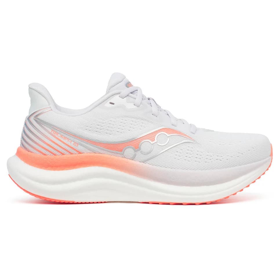 Дамски обувки за бягане Saucony Women's Triumph 23 Running shoes - White / Wistful