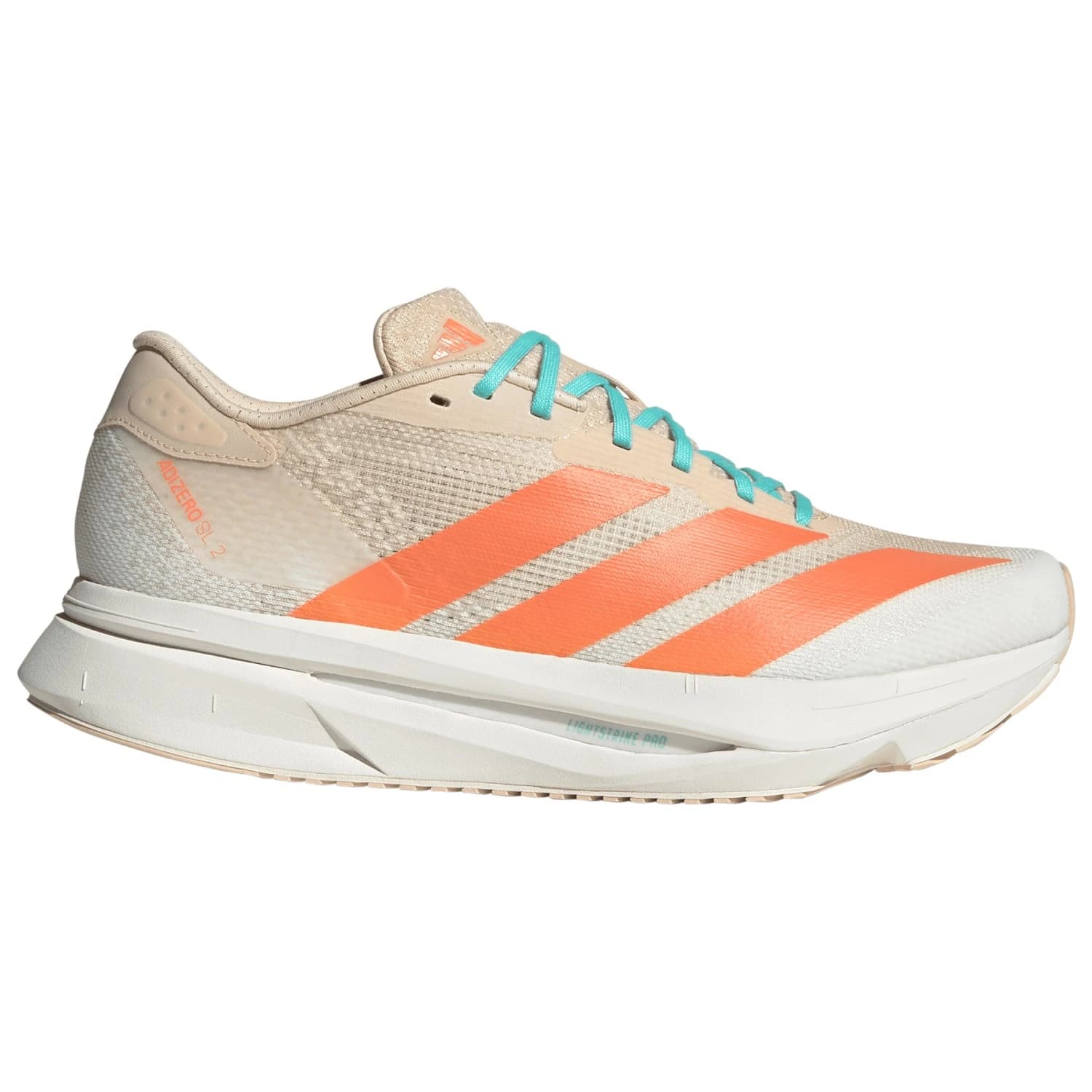 Дамски обувки за бягане Adidas Women's Adizero SL2 Running shoes - Crystal Sand / Semi Coral / Flash Orange