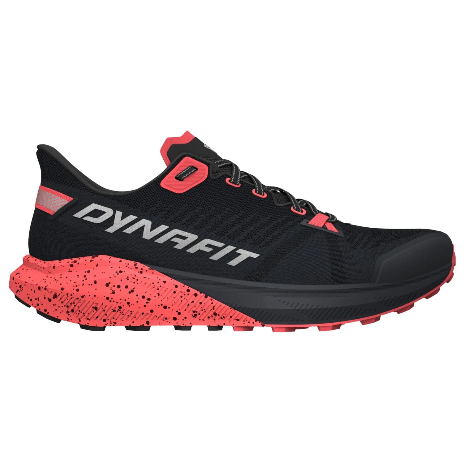 Дамски обувки за трейл Dynafit Women's Trail Reflective Trail running shoes - Black Out / Fluo Coral