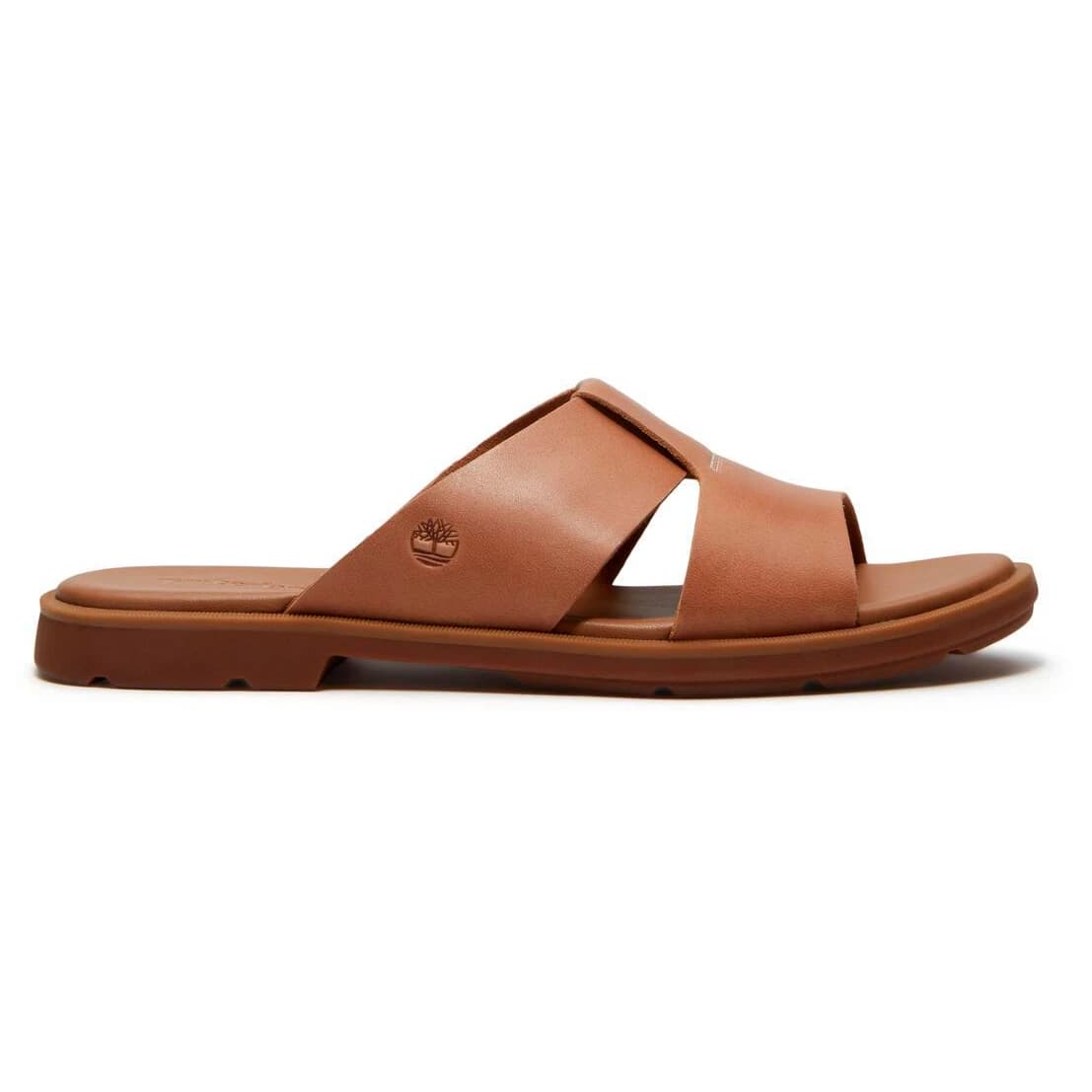 Дамски сандали Timberland Women's Calista Bay Slide Sandal - Medium Brown Full Grain