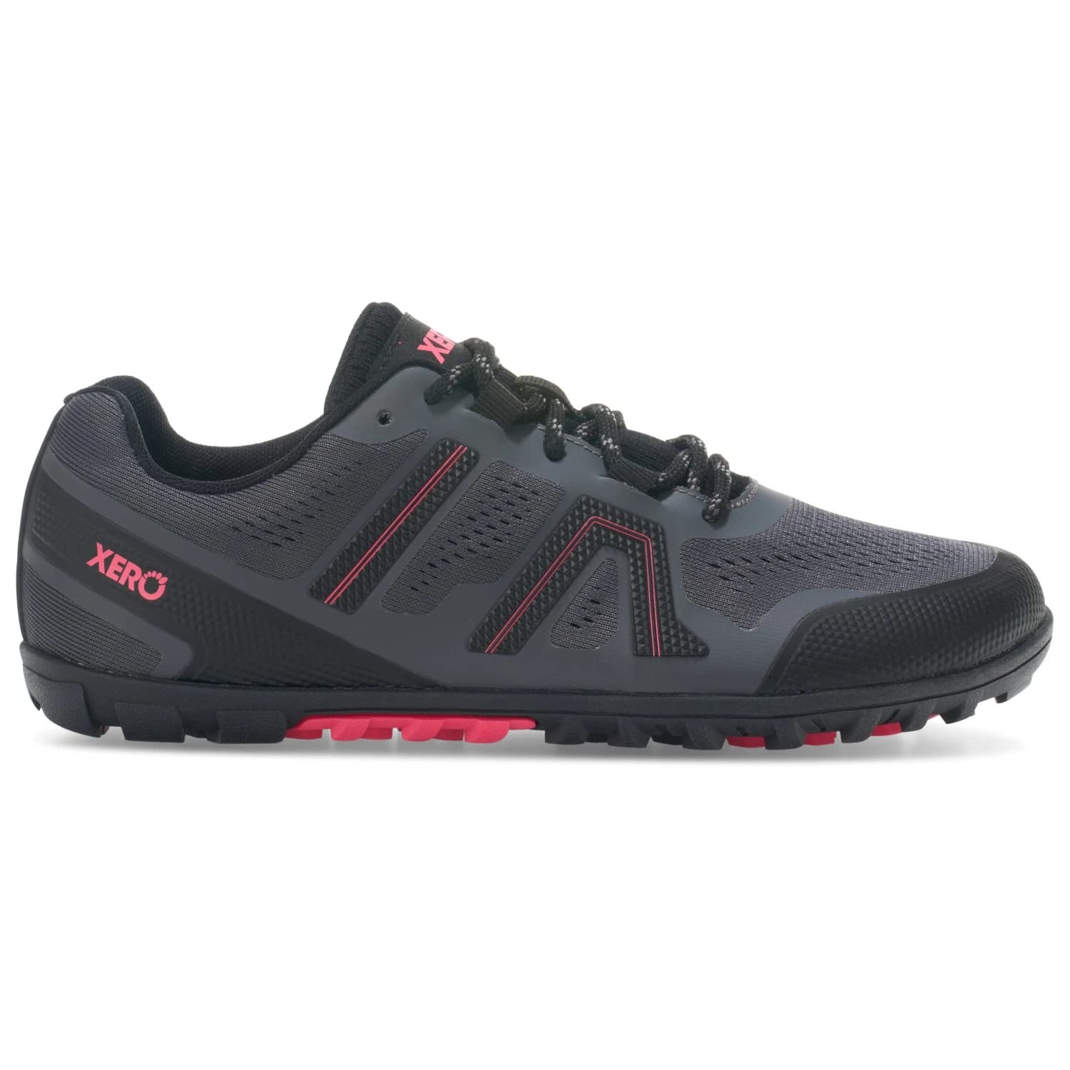 Дамски обувки barefoot Xero Shoes Women's Mesa Trail II Barefoot shoes - Asphalt / Raspberry