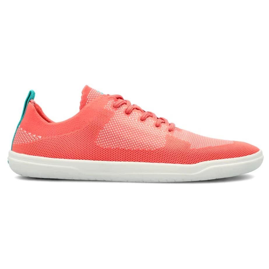 Дамски обувки barefoot Groundies Women's Active Knit Barefoot shoes - Bright Peach / Aqua