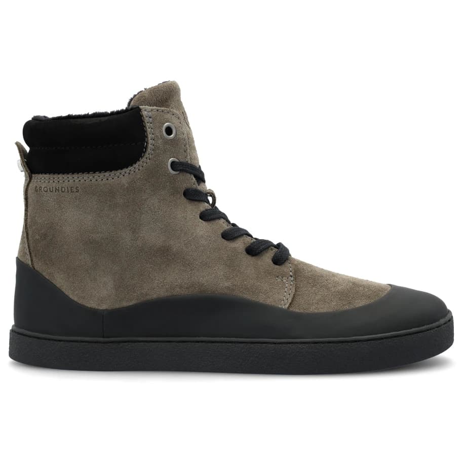 Дамски обувки barefoot Groundies Women's Torino Barefoot shoes - Grey / Black