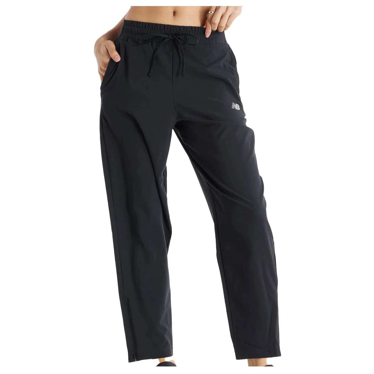 Дамски панталон за бягане New balance Women's Sport Essentials Performance Woven Pant Running trousers - Black
