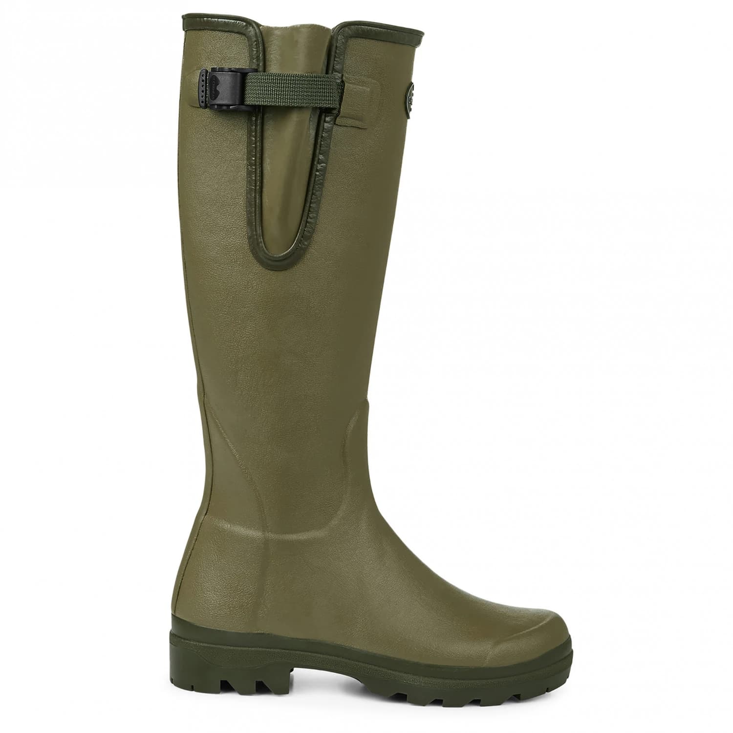 Дамски гумени ботуши Le Chameau Women's Vierzon with Jersey Lining Wellington boots - Green Vierzon