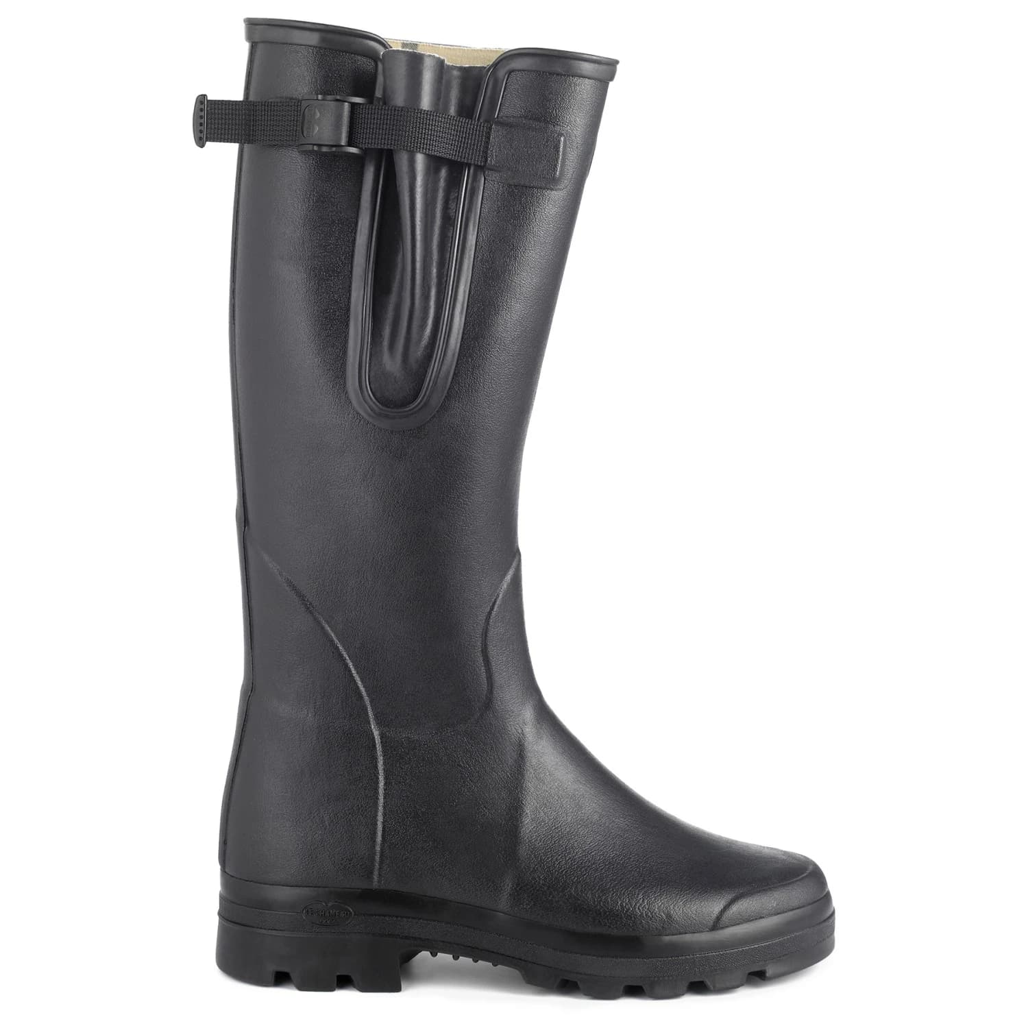 Дамски гумени ботуши Le Chameau Women's Vierzon with Jersey Lining Wellington boots - Noir