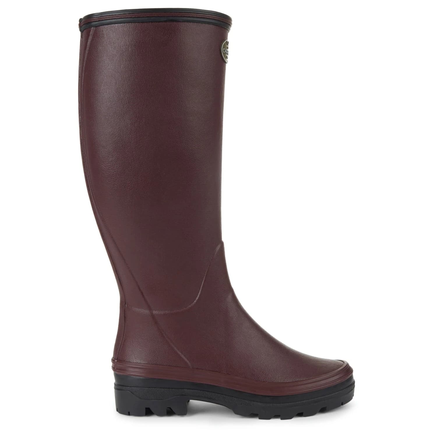 Дамски гумени ботуши Le Chameau Women's Giverny Jersey Lined Boot Wellington boots - Cherry