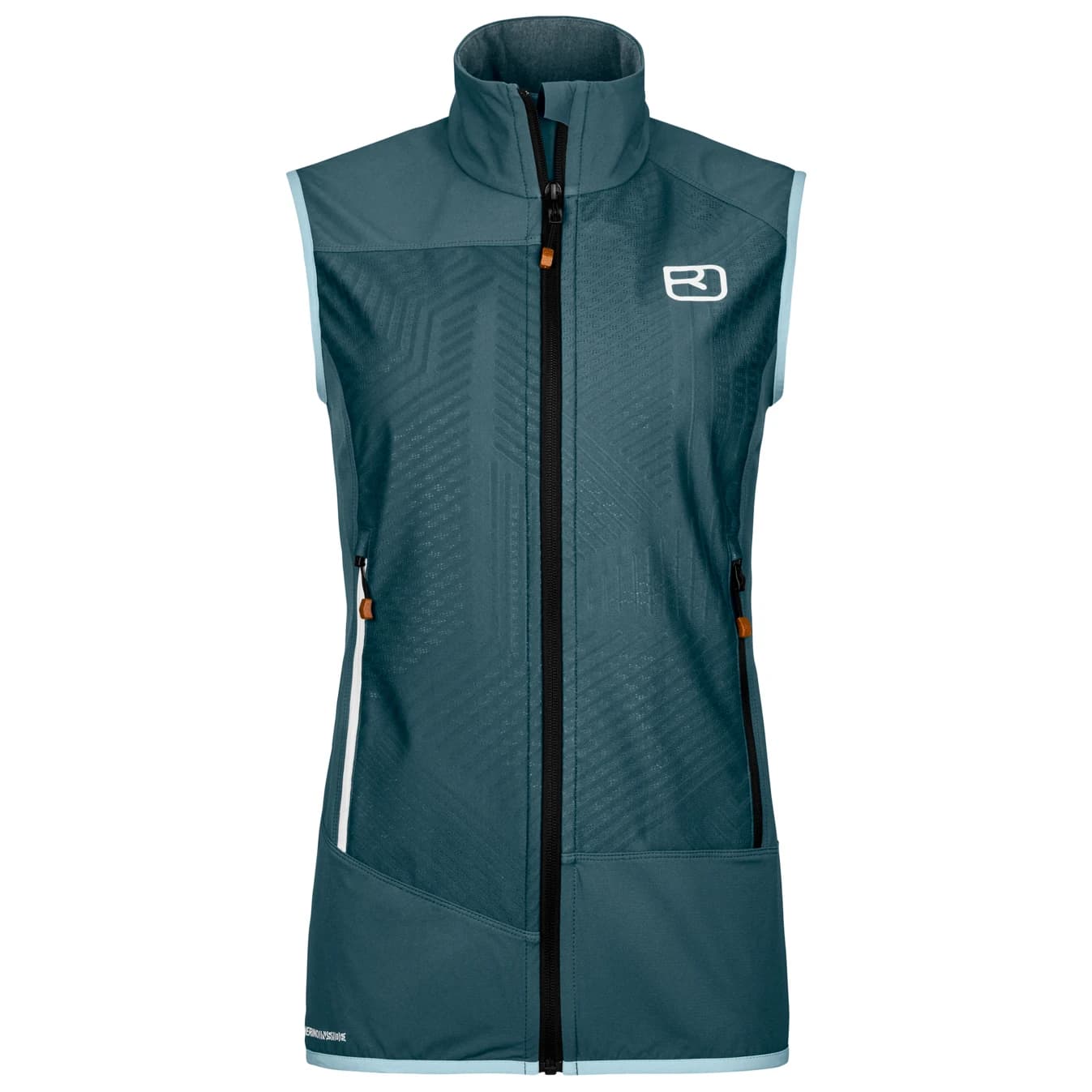 Дамски софтшел елек Ortovox Women's Col Becchei Vest Softshell vest - Dark Arctic Grey