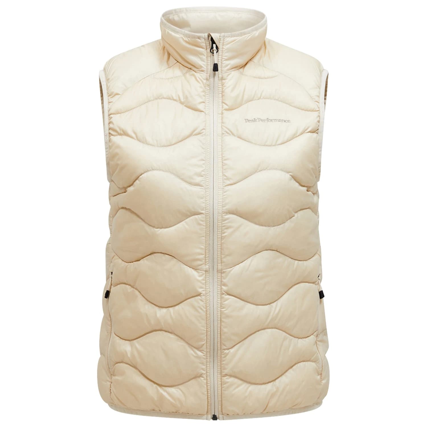 Дамски пухен елек Peak Performance Women's Helium Down Vest Down vest - Sand Fog