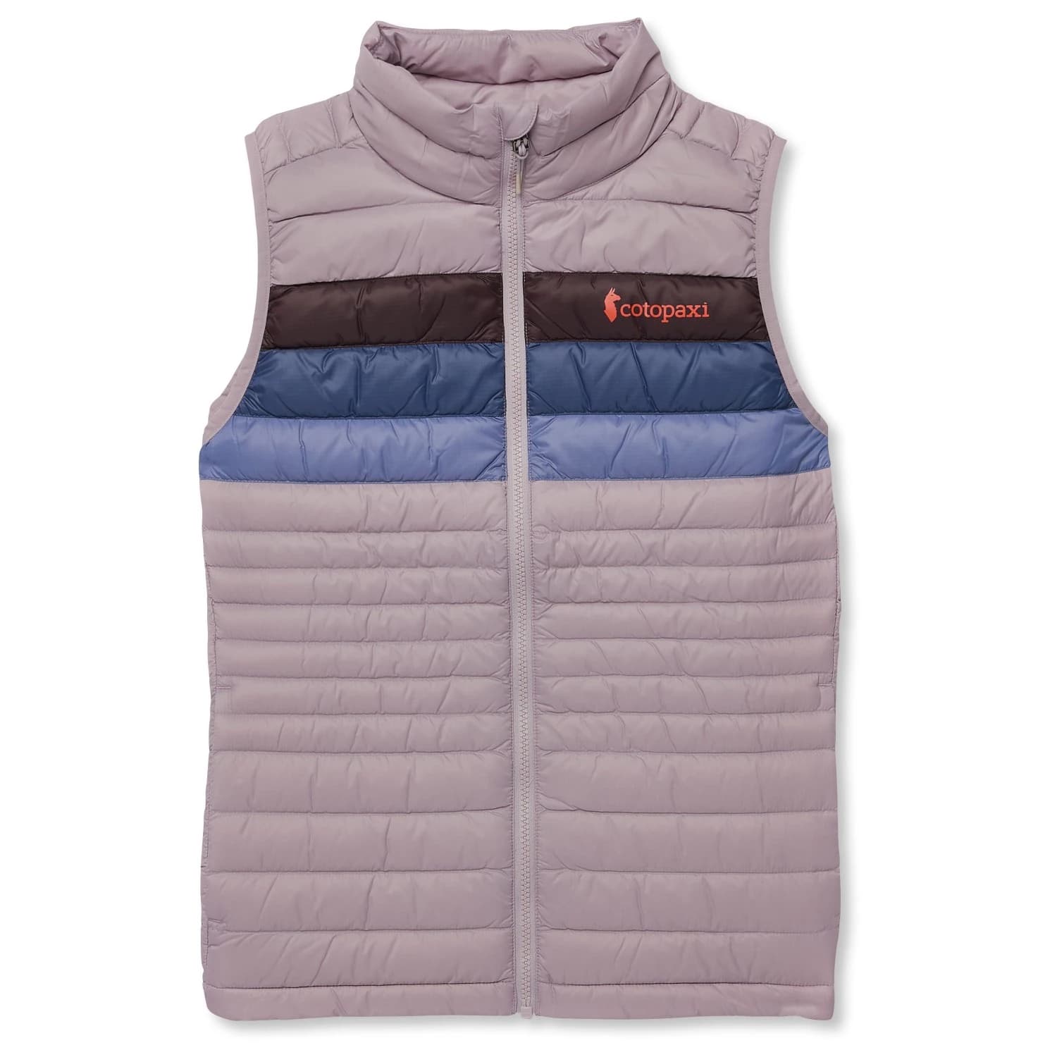 Дамски пухен елек Cotopaxi Women's Fuego Down Vest Down vest - Quartz Stripes