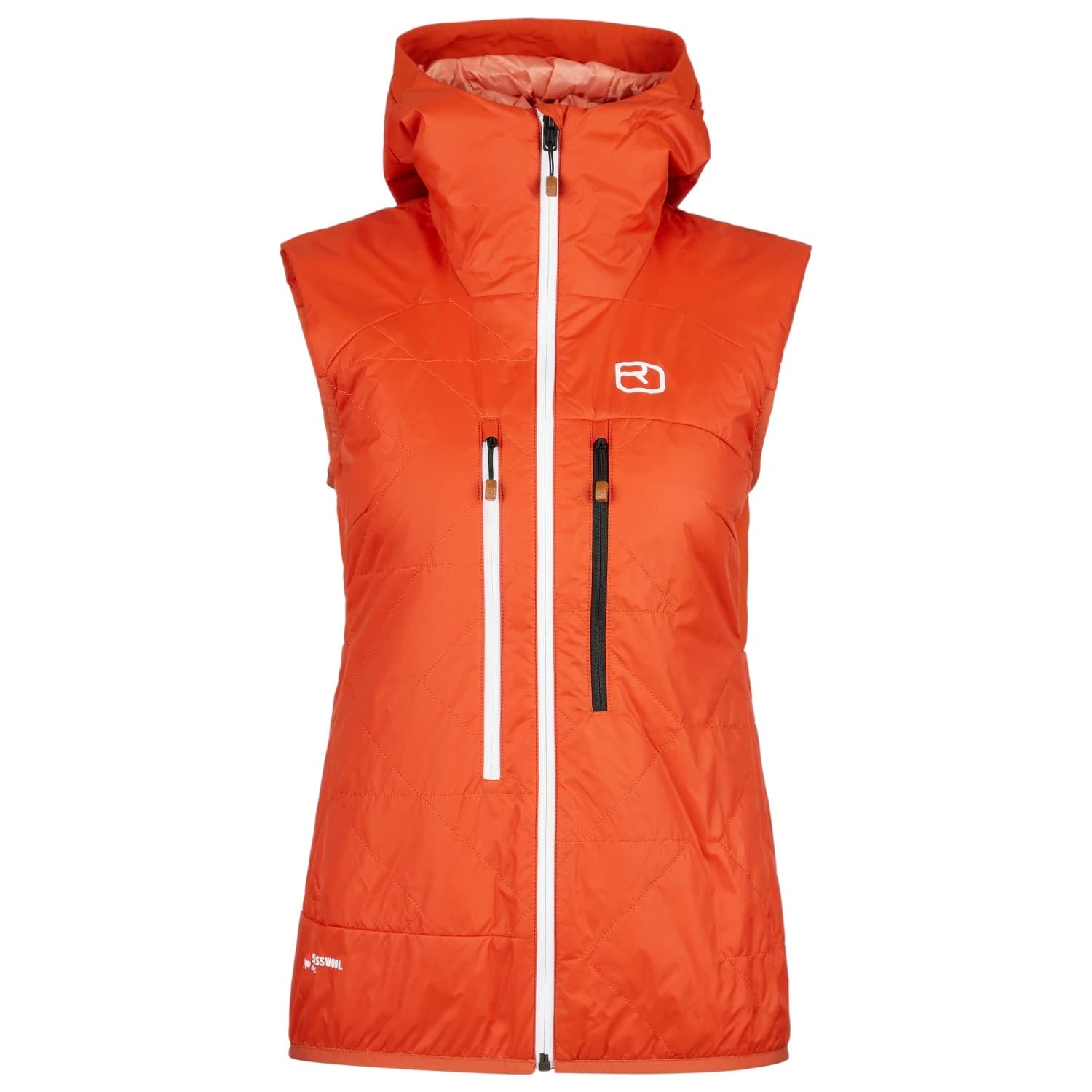 Дамски вълнен елек Ortovox Women's Swisswool Piz Boè Vest Wool vest - Sunset Orange