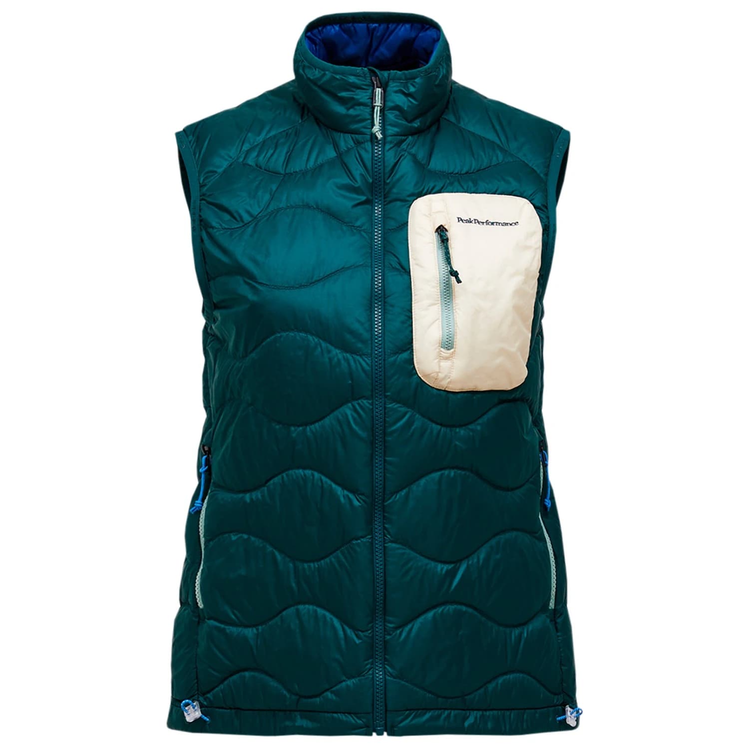 Дамски пухен елек Peak Performance Women's Helium Utility Down Vest Down vest - Ponderosa Pine