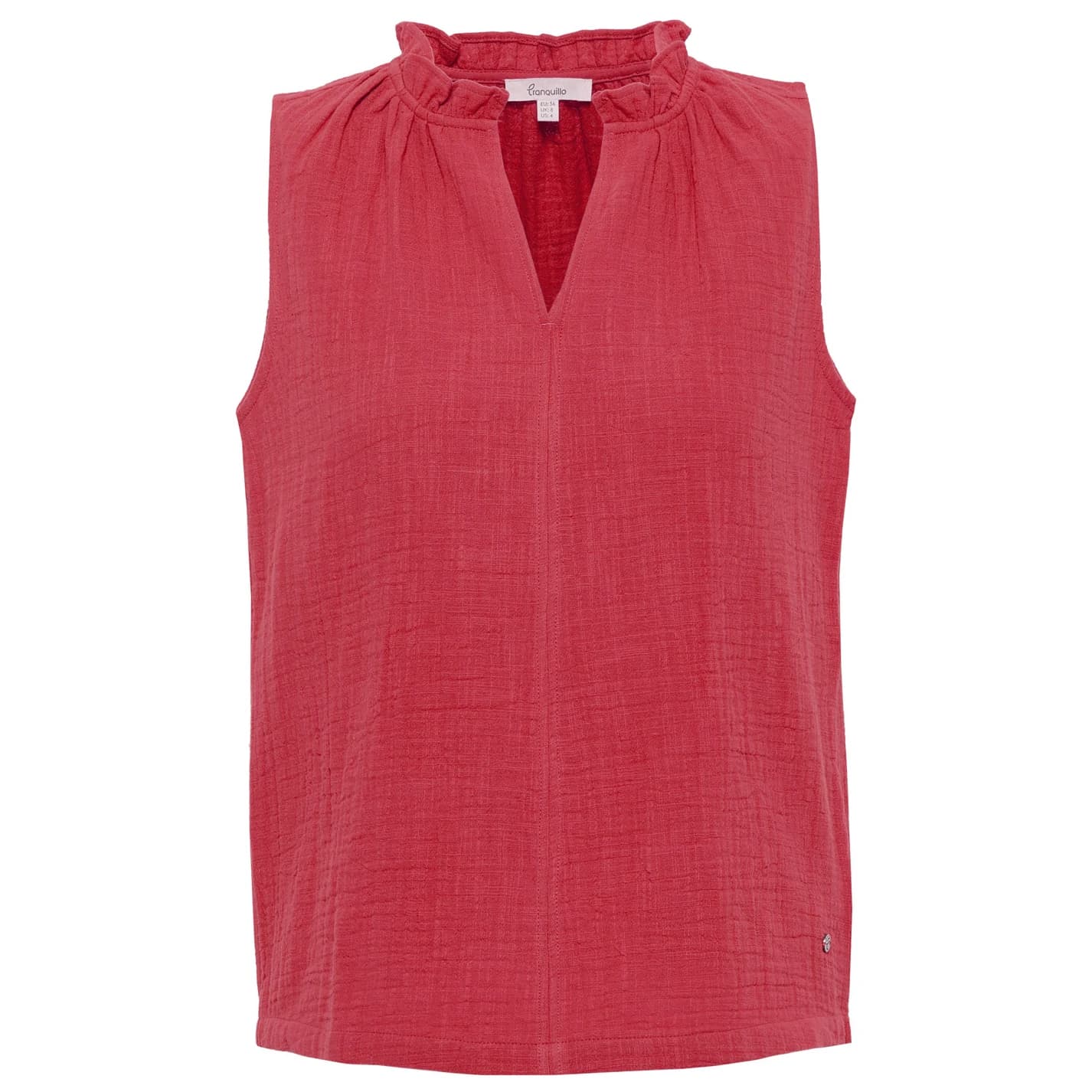 Дамска блуза Tranquillo Women's Bluse Lauraa Blouse - Garnet Red
