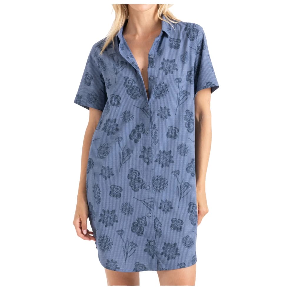 Дамска рокля Roark Women's Bless Up Dress - Washed Indigo