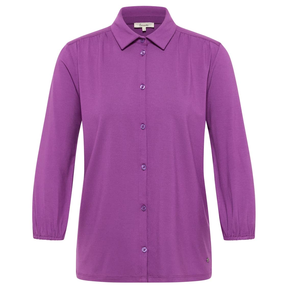 Дамска рокля Tranquillo Women's Jerseybluse Kaaty Dress - Sparkling Grape