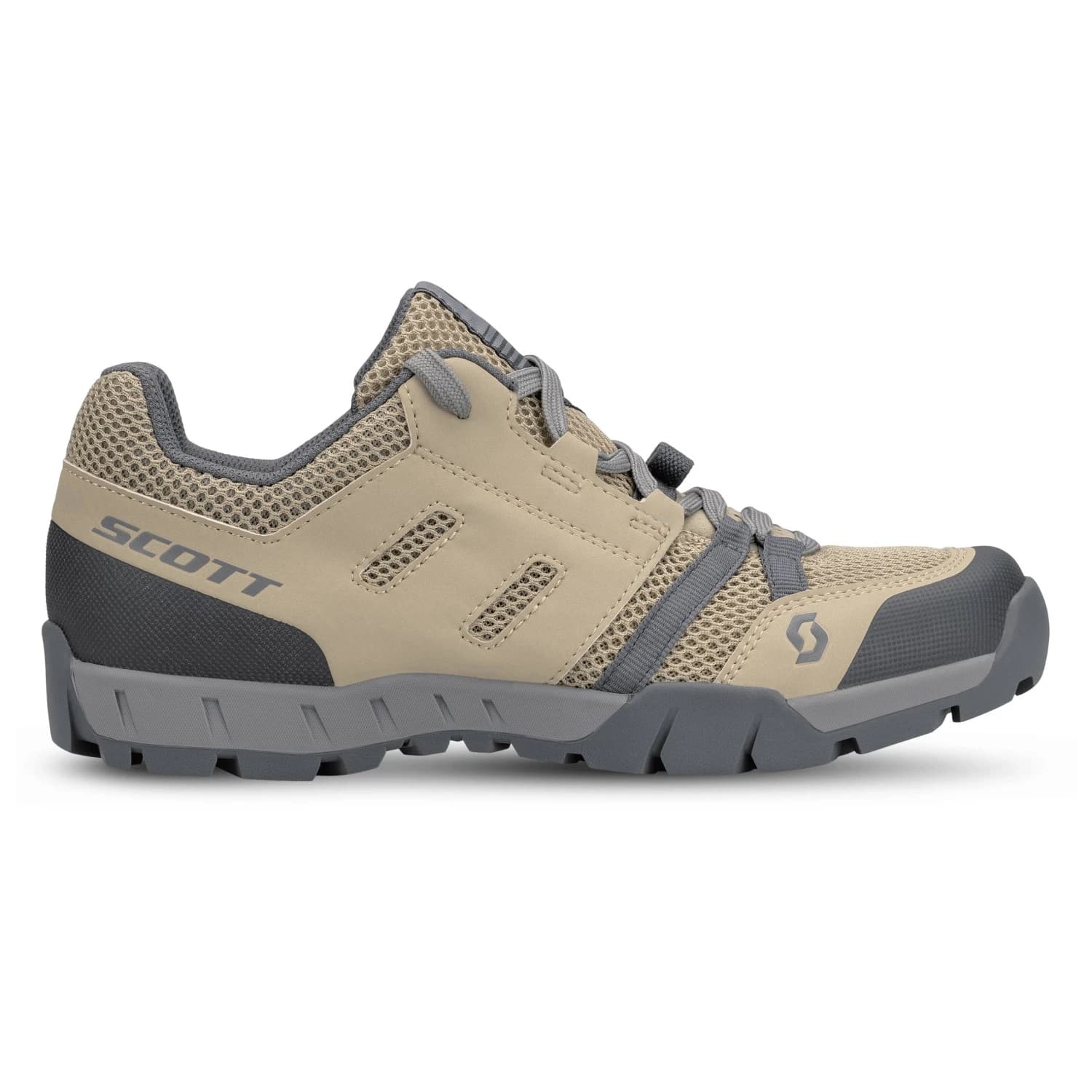 Дамски обувки за планинско колоездене Scott Women's Sport Crus-R Cycling shoes - Dust Beige / Dark Grey