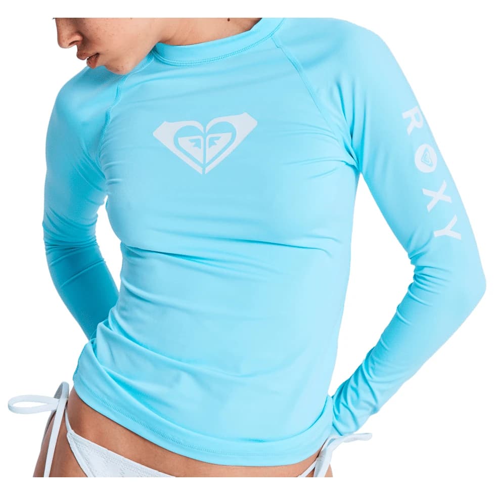 Дамска ликра Roxy Women's Whole Hearted L/S Lycra - Tanager Turquoise