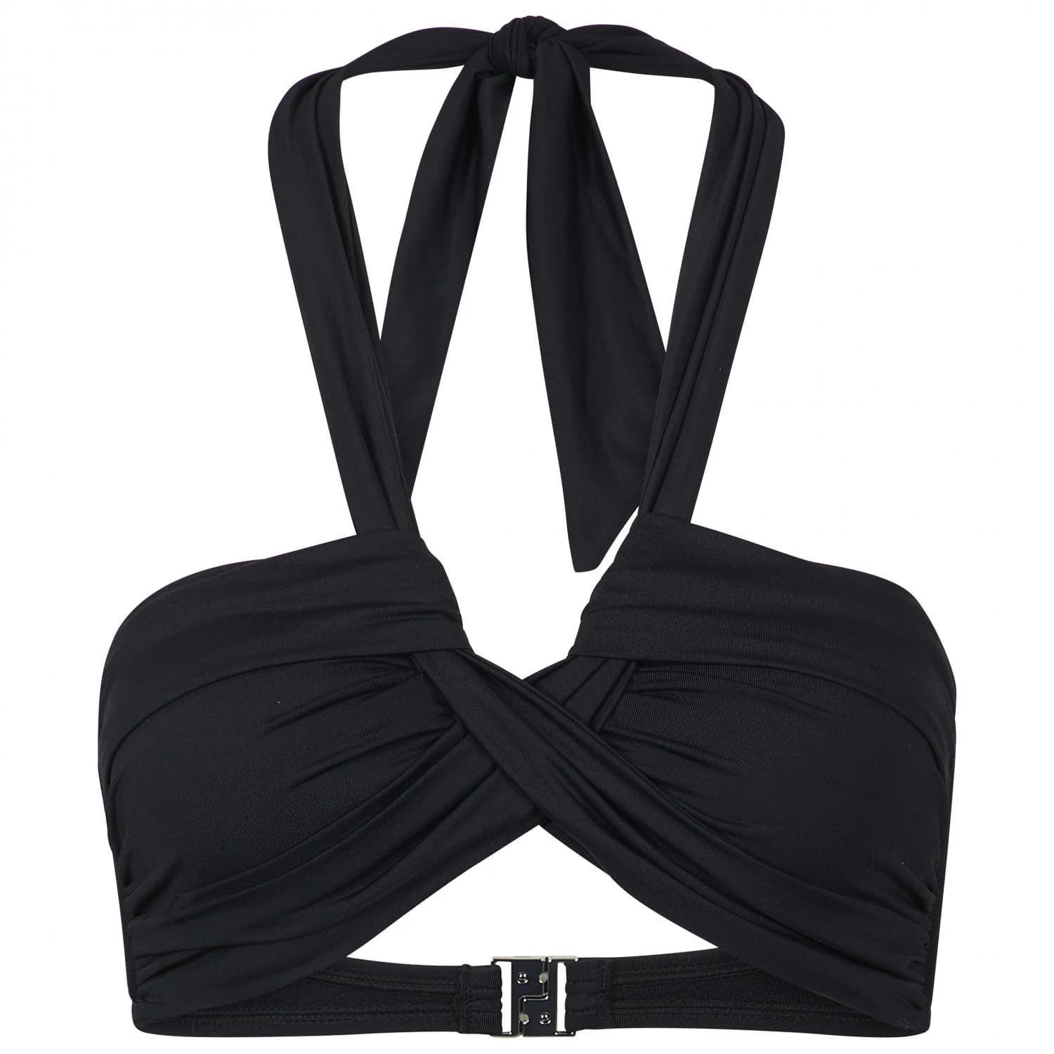 Дамско бикини горнище Seafolly Women's Collective Halter Bandeau Bikini top - Black