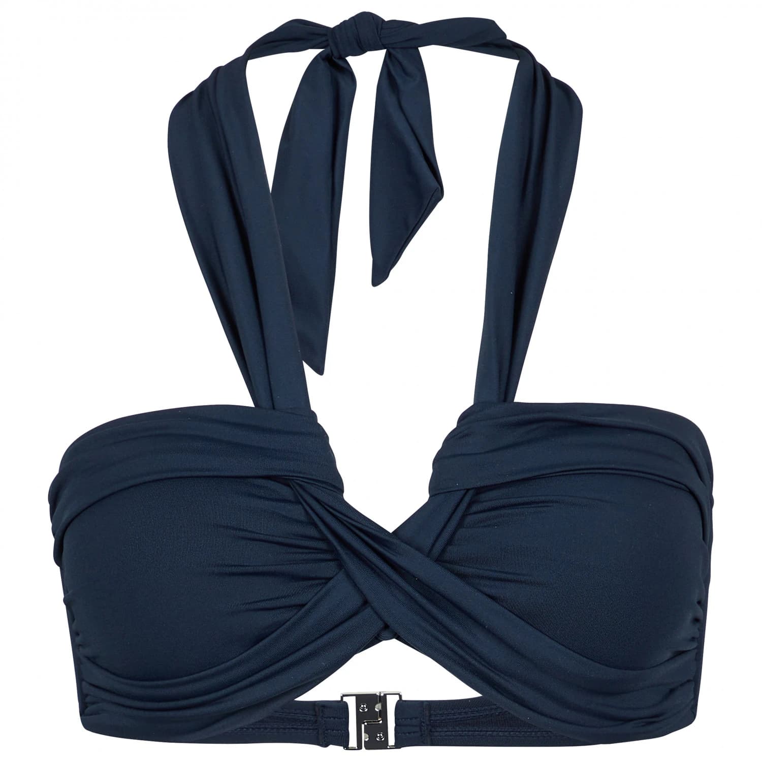 Дамско бикини горнище Seafolly Women's Collective Halter Bandeau Bikini top - True Navy