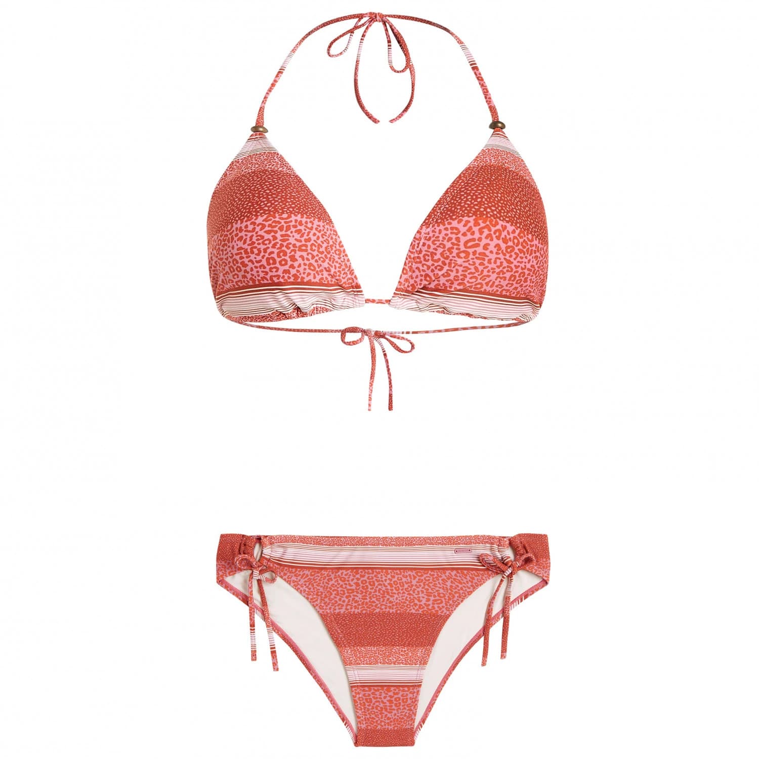 Дамски комплект бикини Protest Women's PRTCitron 23 Triangle Bikini Bikini - Chilirust