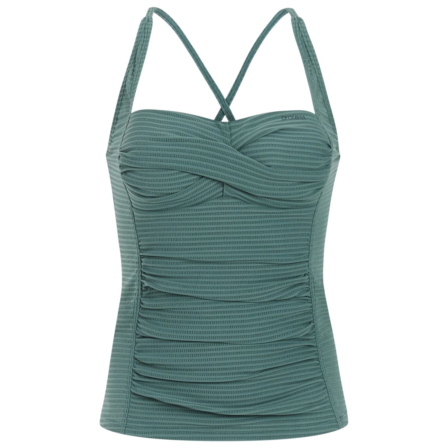 Дамски танкиен (бански) Protest Women's MIXCamo Tankini Top B&C-Cup Bikini top - Laurel Green