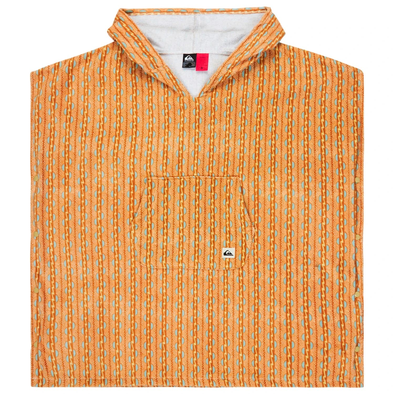 Дамско пончо за сърф Quiksilver Women's Lurga Towel Surf poncho - Bone White Horizon Women 32X32