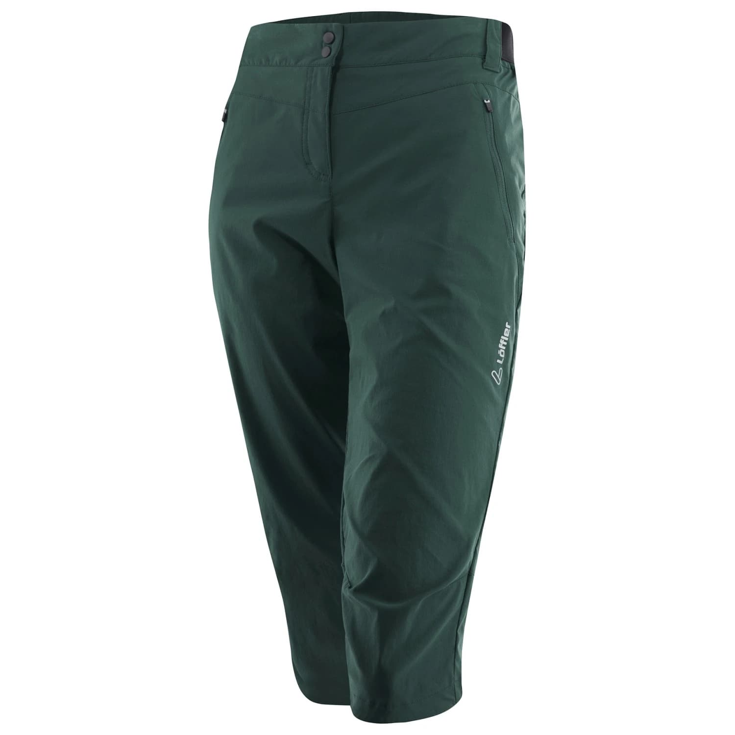 Дамски 3/4 панталон за колоездене Löffler Women's 3/4 Bike Pants CSL Cycling bottoms - Forest