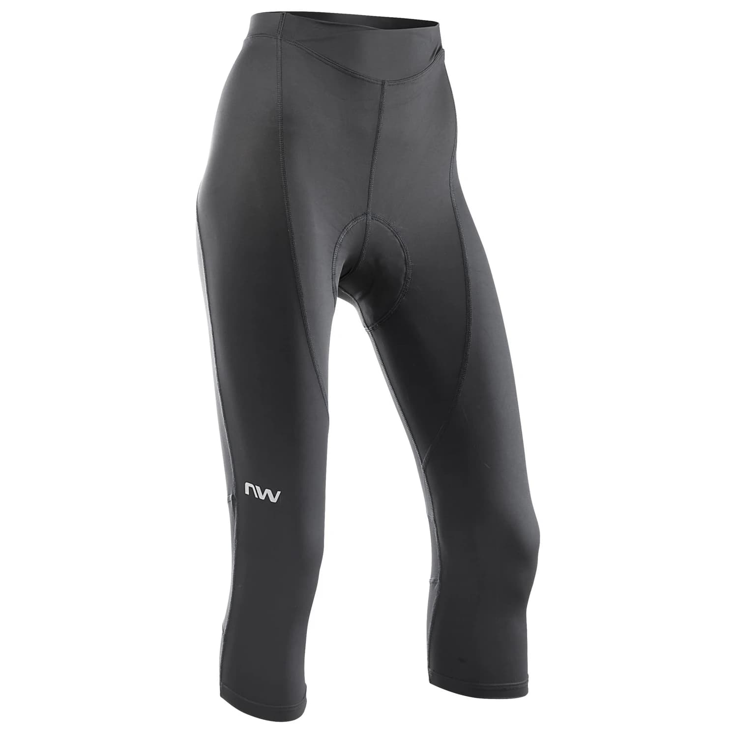 Дамски 3/4 панталон за колоездене Northwave Women's Active Knicker Cycling bottoms - Black