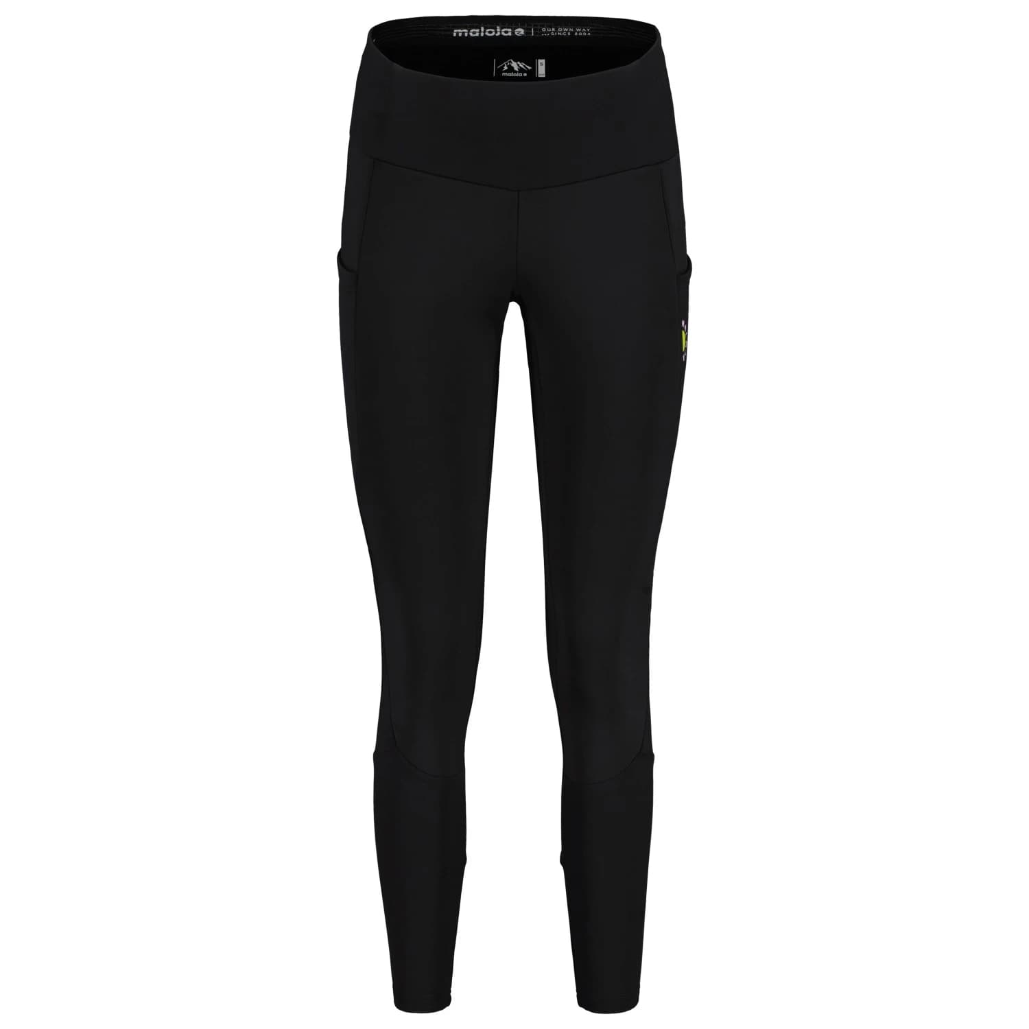 Дамски дълъг панталон за колоездене Maloja Women's TolucaM. Cycling bottoms - Deep Black